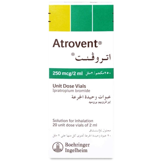 Picture of Atrovent 250 MCG UDV Soln of INH